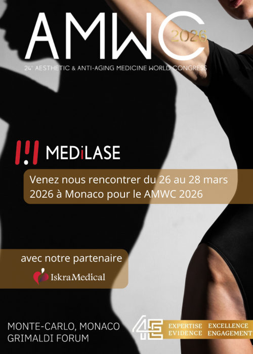 affiche événement congrès médico esthétique monaco mars 2026